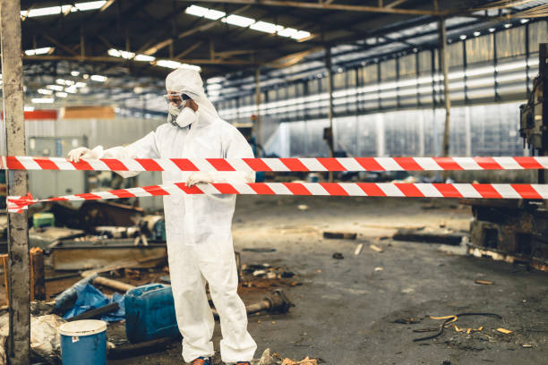 Professional Drug Lab Cleanup technician working in Firestone, CO